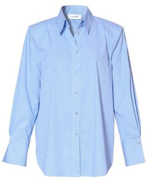 AGGI by HALEWSKI Irma Light Oversized Shirt With Jest - Blue