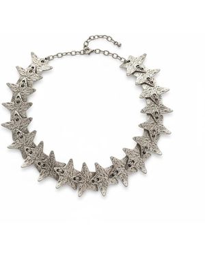 By Virgo Stellara Choker Necklace - Metallic