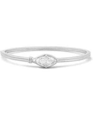 SHYMI Marquise Wrap Bangle - White