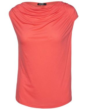 Conquista Coral Asymmetric Top - Pink