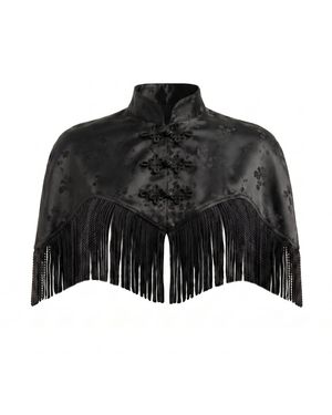 La Musa Baccara Cape - Black