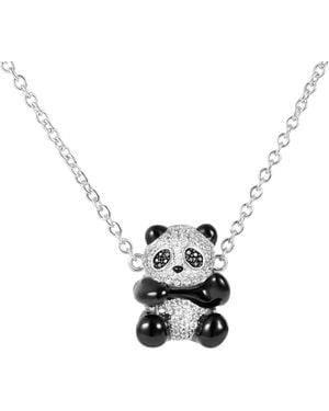 Arte Madrid Puffy Panda Necklace - White