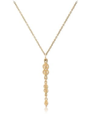 Astor & Orion Hecate Lavalier Necklace - Metallic