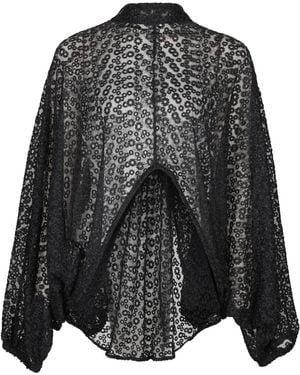 Lioness by Tf Ebony Luxe Lacy Short Tunic - Black