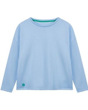 Lounge Boxy Sweatshirt Light - Blue
