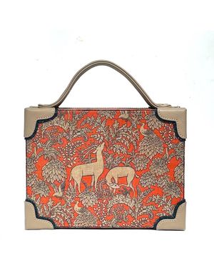 Simitri Bambi Briefcase Bag - Red