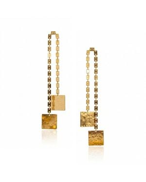 Jaredjamin Euclid Dangle Earrings - Metallic