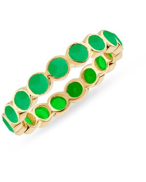 Auree Ortigia Chrysoprase Vermeil Ring - Green