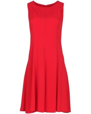 Conquista Colour Cloche Dress - Red