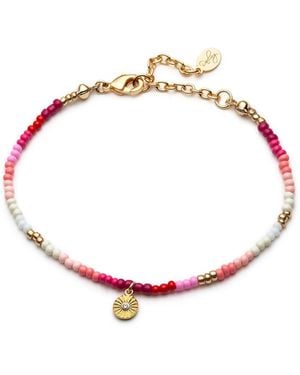With Love Darling Innovation Beaded Bracelet - Metallic