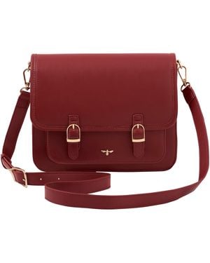 Fable England Wonderland Cherry Satchel - Red