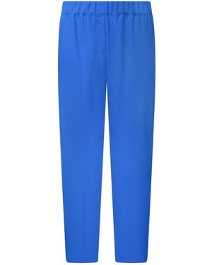 Perlavera Nora Pull On Pant Without Pocket - Blue