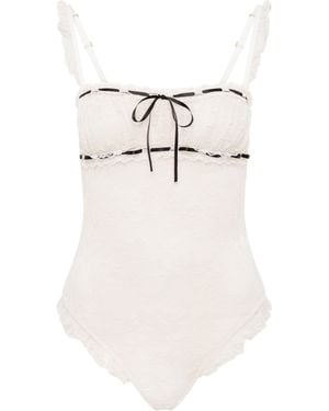 Wild Lovers Neutrals Celeste Bodysuit - White