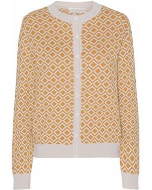 GROBUND Augusta Knit Cardigan - Natural