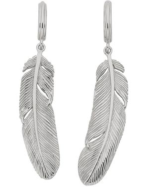 Zoe & Morgan Eagle Earrings - Metallic