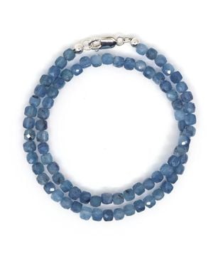 Shar Oke Santa Maria Aquamarine Wrap Bracelet - Blue