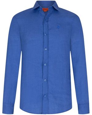 Maison Tangerine Blueberry Linen Shirt For