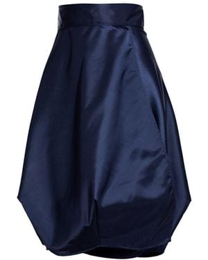Bianca Popp Wrapped Skirt - Blue