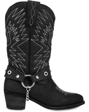 Urbnkicks Cowboy Boots - Black