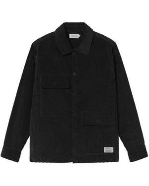 Thinking Mu Corduroy Gabin Overshirt - Black