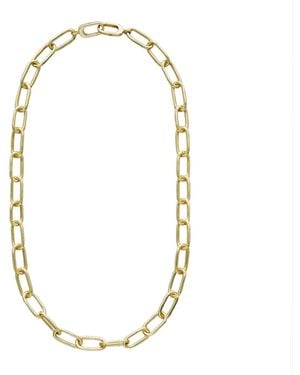 Onia Bold Clip Necklace - Metallic