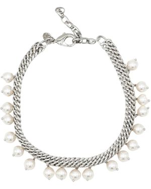Sita Nevado En Fila Necklace - Metallic