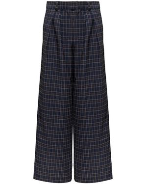Helene Galwas Heike Trousers - Blue