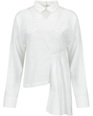 Boutique Kaotique Non Symmetrical Top - White