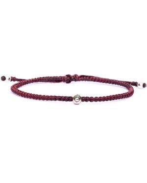 Harbour Uk Evil Eye & Handmade Rope Bracelet For - Red