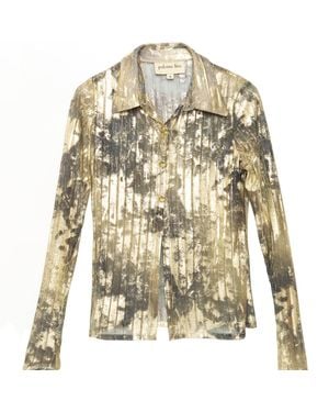 Paloma Lira Golden Girl Top - Metallic