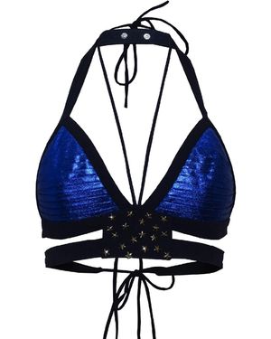 Damla Yaşlıoğlu Star Top - Blue