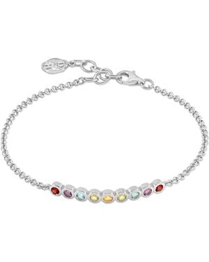 Dower & Hall Tutti Frutti Bar Bracelet - Metallic
