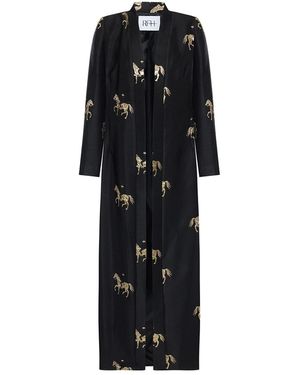 Roqaia Fashion House Horse Jacket - Black