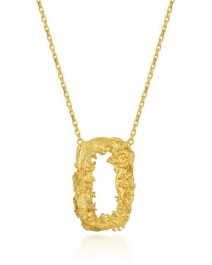 Stefan Tiron Romeo Neclace - Metallic