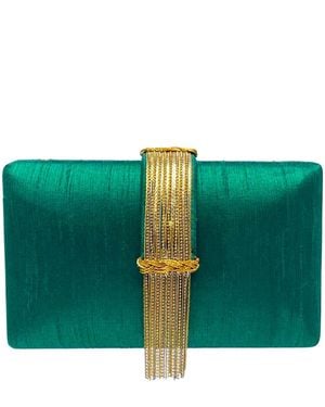 Simitri Emerald Fringe - Green