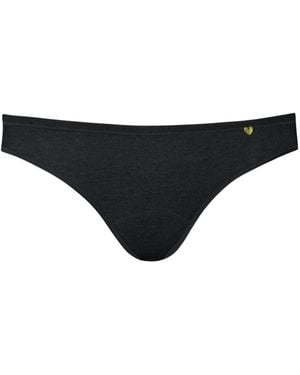 Zd - Zero Defects Venus Mini Brief – Comfortable Fit & Skin-Friendly Soy Fibre - Black