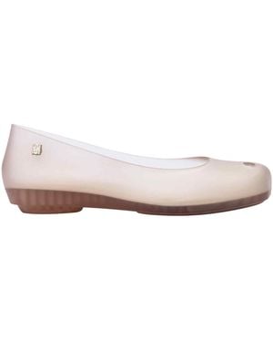 Melissa Neutrals Nova Ultragirl Ballet Flats - Pink