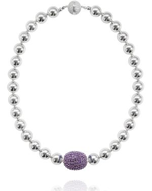 Saule Label Cassia Necklace - Metallic
