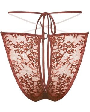 MONIQUE MORIN LINGERIE Rush Bikini Ouvert Sugar - Pink