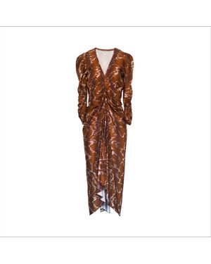 MIONÈ Coffee Date Dress - Brown