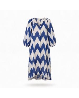 Adrift Clothing Mandy Tunic Dress - Blue