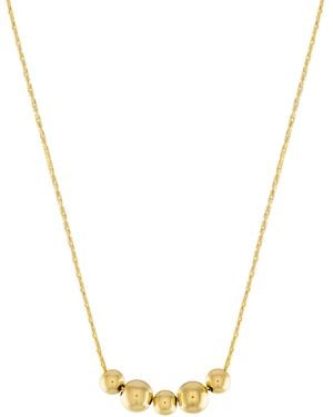 Olivia Le Brea Beaded Necklace - Metallic