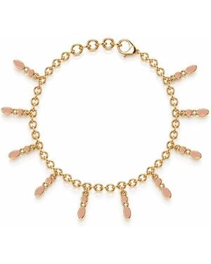 Linda Fiore Amalei Vermeil Bracelet With Light Enamel - Metallic