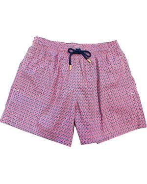 Lazyjack Press Sweet Shades Bro Swim Trunks - Pink