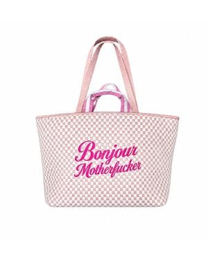 Lilly Loves Bonjour Mother Fucker Bag - Pink
