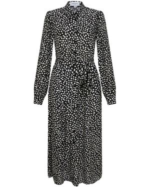 Fresha London ' / Maeve Dress Polka Dot - Black