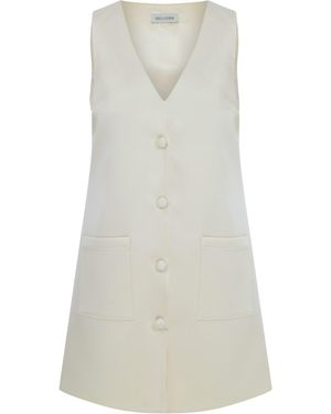 NAZLI CEREN Odessa Mini Dress - White