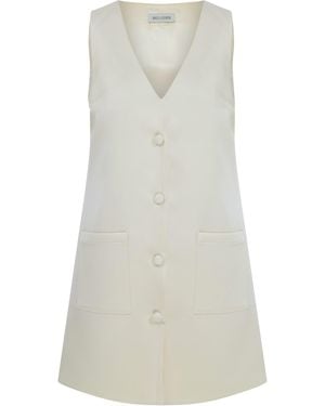 NAZLI CEREN Odessa Mini Dress - White