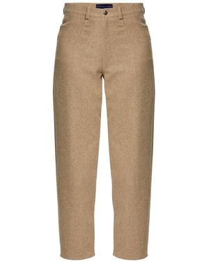 Helen Mcalinden Neutrals Niamh Soft Umber Trousers - Natural