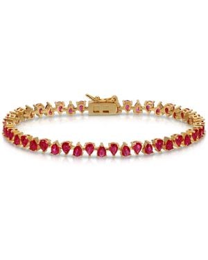 Native Gem Duchess Bracelet- Ruby - Red